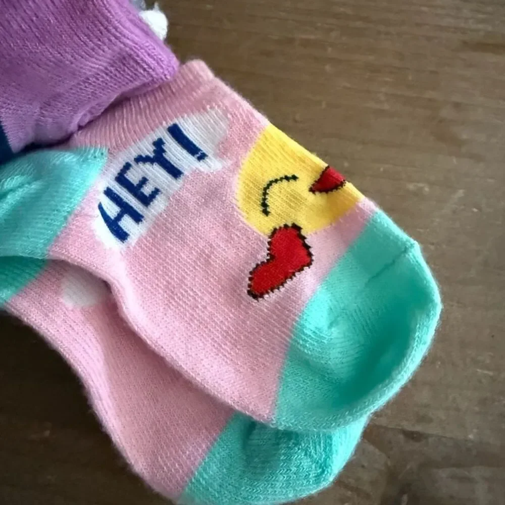 Cat & Jack emoji socks size small